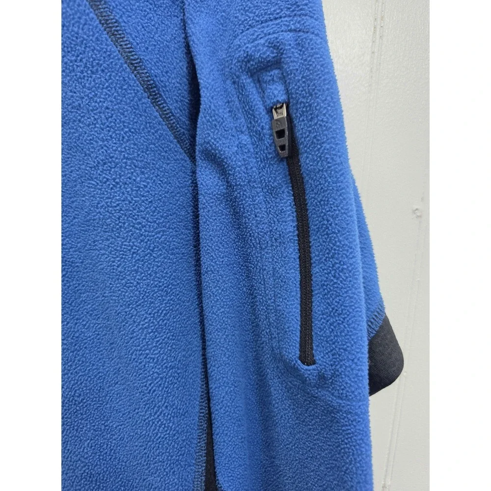 The North Face Flight Series Fleece Jacket Mens XL Blue Full Zip Thumbholes